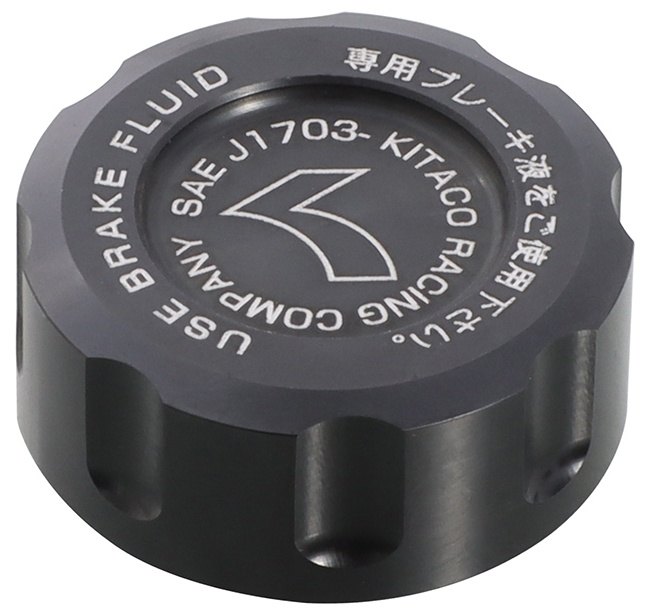 KITACO キタコ マスターシリンダータンクキャップ モンキー125 ダックス125 HONDA ホンダ マスターシリンダータンクキャップ・リザーバーカバー ブレーキ カラー：ブラック