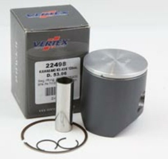 ■商品概要【メーカー品番】23749CPiston type：CastedPiston compression：Standardsize：Φ53，960mm■詳細説明VERTEX pistons are renowned for their performance andlong-termreliability． Specialising in the manufacture of enginecomponentsfor off-road machines， their parts are fitted as originalequipmenton machines from many manufacturers， including the bestteams inthe MX World Championship．Forged piston Φ53．96Precision-forgedUsing superior quality materialsVertex patented manufacturing processCoated surface for increased heat resistancePiston rings： 264140Φ Gudgeon pin： S736 Φ Circlips： CV15-1 ΦNeedleroller cages： 400413■注意点※輸入品のため、説明書が付属する場合、外国語の説明書となります。※メーカー都合により商品の仕様変更がある場合がございます。ご了承ください。　※画像はイメージです。■適合車種XC125R&ensp;XC125R 年式: 14-15&ensp;&ensp;備考: EVO-SETEN 125&ensp;EN 125 年式: 06-19&ensp;&ensp;備考: TM RACINGEN 125 FI&ensp;EN 125 FI 年式: 20&ensp;&ensp;備考: TM RACINGMX 125&ensp;MX 125 年式: 10-20&ensp;&ensp;備考: TM RACINGMX 125 RACING&ensp;MX 125 RACING 年式: 05-12&ensp;&ensp;備考: TM RACINGSMR 125&ensp;SMR 125 年式: 14&ensp;&ensp;備考: TM RACING
