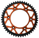 PBR ピービーアール ツインカラーアルミニウム製超軽量セルフクリーニング硬質アルマイトリアスプロケット RR 125 2T ENDURO RACING 4T ...