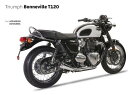 IXIL イクシル IRONHEAD(アイアンヘッド) OVC11S 左右2本出し スリップオンマフラー BONNEVILLE T120 TRIUMPH トライアンフ マフラー(2)