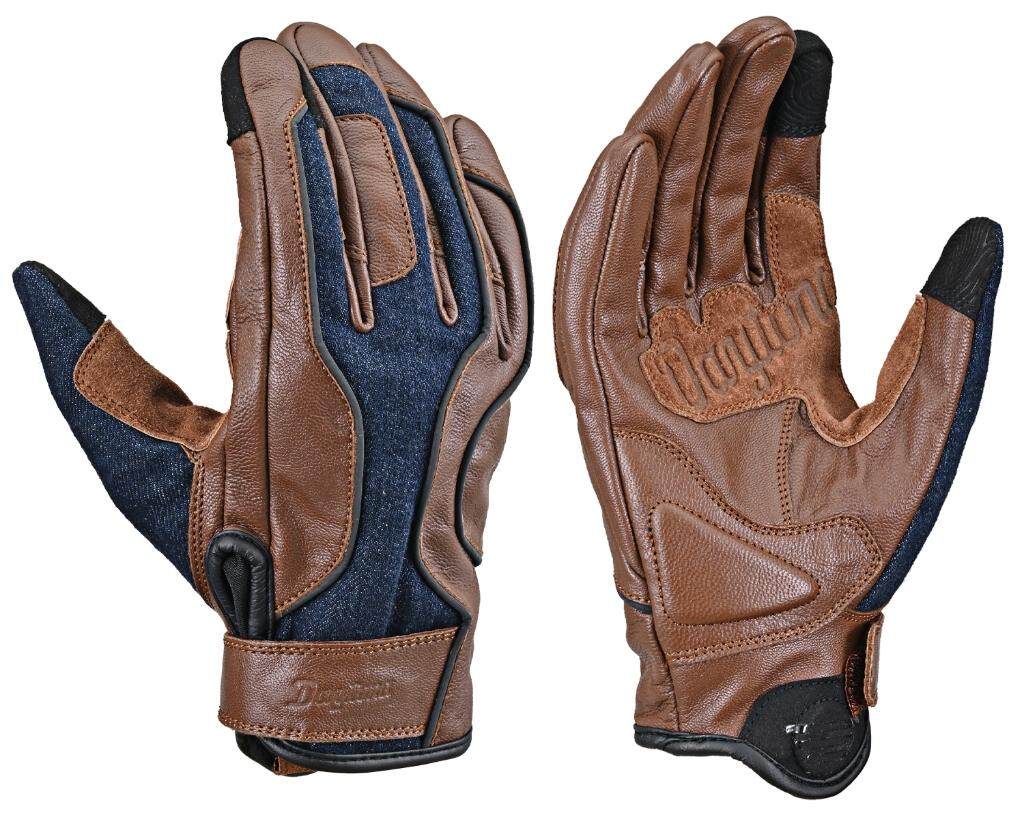 DAYTONA デイトナ DG-028 デニムストライプレザーグローブ レザーグローブ グローブ アパレル
