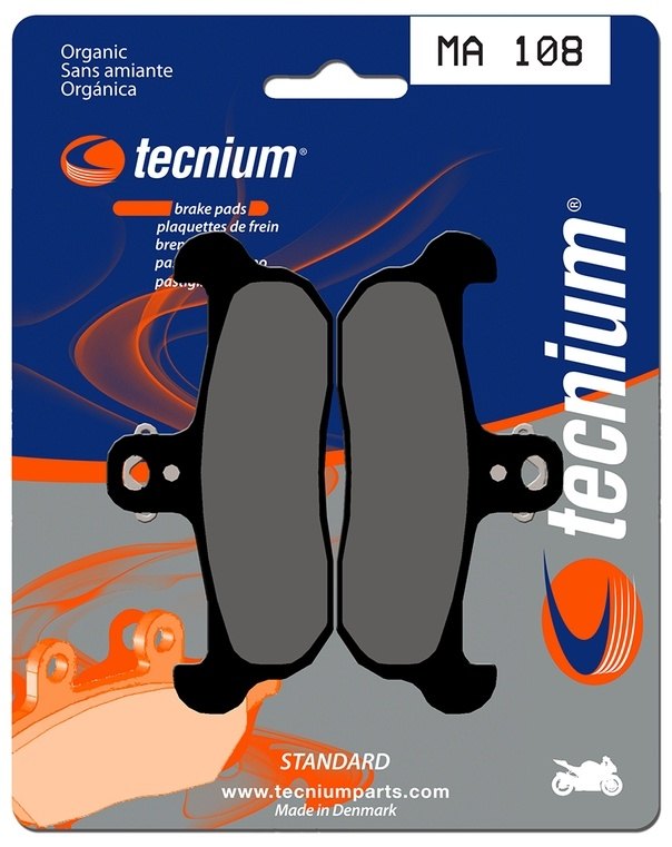 楽天ウェビック　楽天市場店TECNIUM テクニウム Street Organic Brake pads - MA108 CRE 50 AF1 125 REPILCA AF1 125 REPILCA AF1 125 REPLICA AF1 125 SINTESI FRECCIA 125 FRECCIA 125 SUPERCITY 125 SUPERCITY 125 TAMANACO 125 APACHE 125 RC 600 TOP RALLY RC125 TOP RALLY