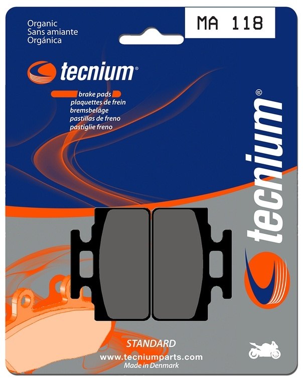 TECNIUM テクニウム ストリート ブレーキパッド MA118 NH 50 LEAD MS 80 MD DD 2T E1 FIX MIO 100 4T E2 E3 EDITION SPORT 50I E4 HONDA ホンダ SYM ブレーキ