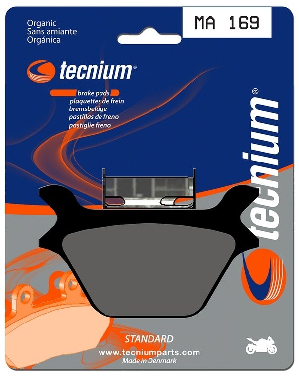 TECNIUM テクニウム ストリート ブレーキパッド MA169 FXDB-D 1340 DYNA STURGIS FXR SUPER GLIDE XLH 883 SPORTSTER HARLEY-DAVIDSON ハーレーダビッドソン ブレーキ