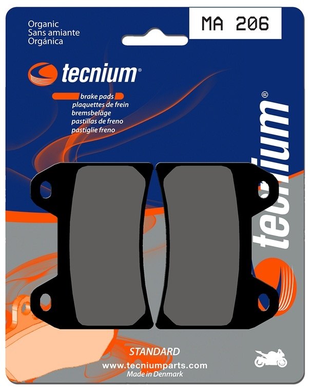 TECNIUM テクニウム ストリート ブレーキパッド MA206 RS 250 620 DUKE 640 SPECIAL EDITION APRILIA アプリリア KTM ブレーキ