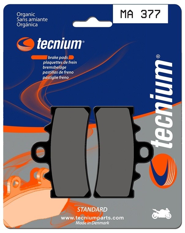 TECNIUM ƥ˥ Street Organic Brake pads - MA377 SVARTPILEN 401 VITPILEN 401 G 310 GS ABS 125 DUKE 125 DUKE ABS 390 DUKE ABS RC 390 ABS RC 390 ADAC CUP RC 390 R