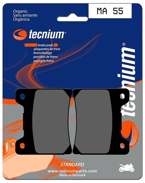 TECNIUM テクニウム ストリート ブレーキパッド MA55 FJ 1100 1200 600 FZ 750 GENESIS FZR 1000 R FZX GTS ABS RD 350 LC TZR 125 VMX V-MAX XJ 900 POLICE XV TR1 920 VIRAGO XVZ VENTURE ROYAL YAMAHA ヤマハ ブレーキ