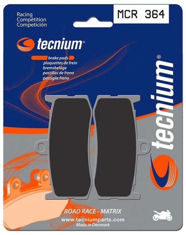 TECNIUM テクニウム レーシング カーボンブレーキパッド MCR364 DAYTONA 675 ABS TRIUMPH トライアンフ ブレーキパッド ブレーキ