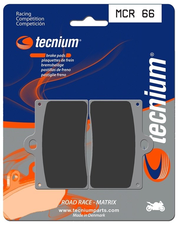 TECNIUM テクニウム レーシング カーボンブレーキパッド MCR66 SMR 400 450 570 SM 125 F 530 SM450 640 SUPERMOTO LC4 PRESTIGE 660 SMC FACTORY EDITION 250 SM125 HUSQVARNA ハスクバーナ TM VOR KTM GASGAS ガスガス ブレーキパッド ブレーキ