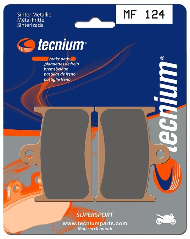 TECNIUM テクニウム ストリートパフォーマンス 金属ブレーキパッド MF124 YAMAHA ヤマハ SUZUKI スズキ MZ TRIUMPH トライアンフ ブレーキパッド ブレーキ