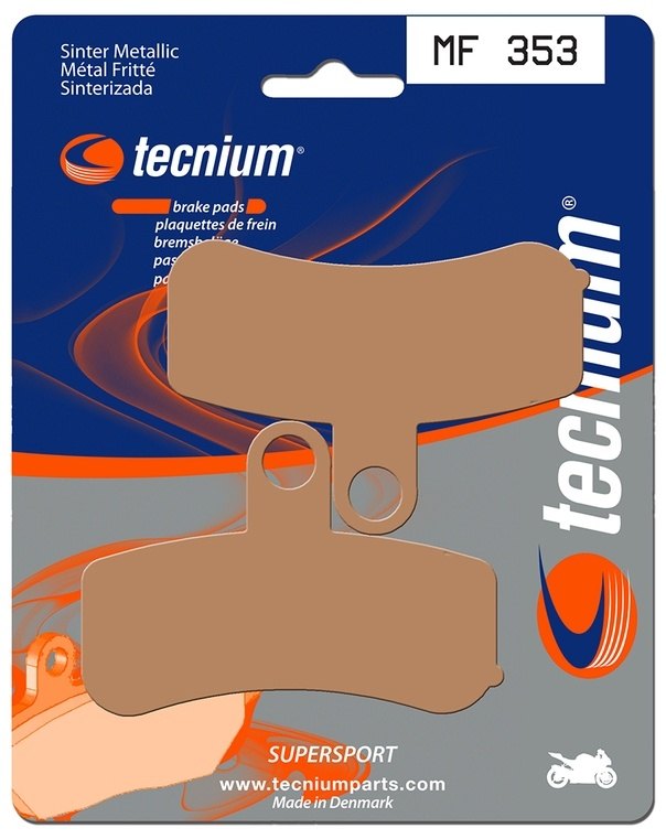 TECNIUM テクニウム ストリートパフォーマンス 金属ブレーキパッド MF353 HARLEY-DAVIDSON ハーレーダビッドソン ブレーキパッド ブレーキ