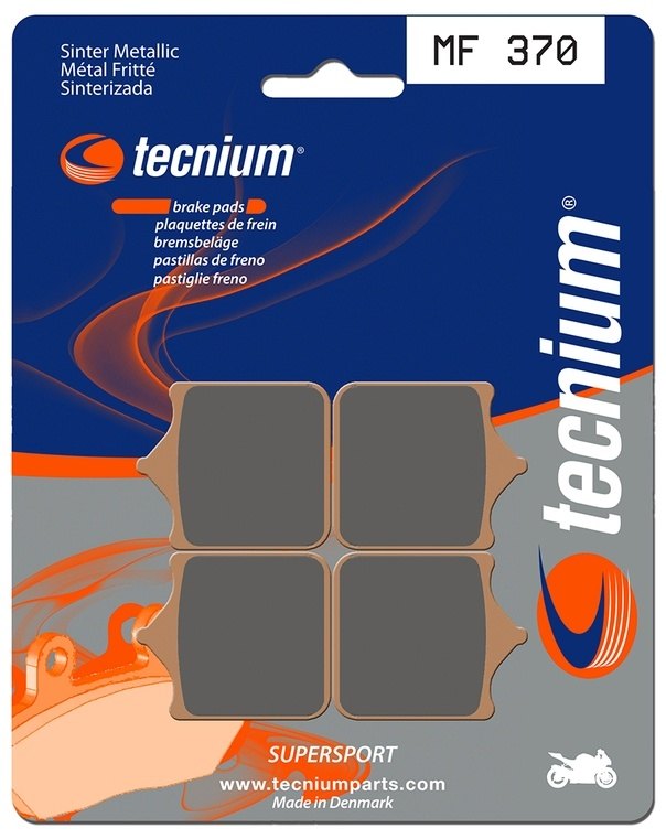 TECNIUM テクニウム ストリートパフォーマンス 金属ブレーキパッド MF370 S 1000 R ABS RR BMW ブレーキパッド ブレーキ