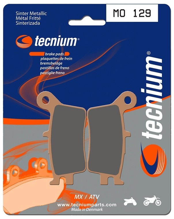 TECNIUM テクニウム MX/ATV 金属ブレーキパッド MO129 ブレーキパッド ブレーキ