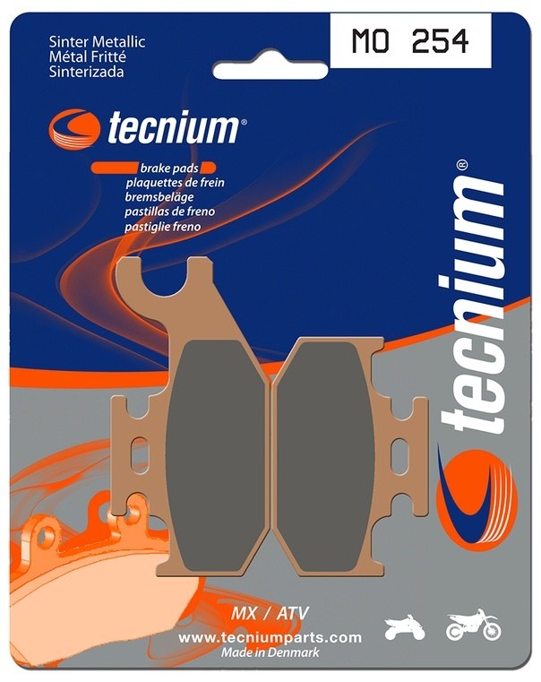 TECNIUM テクニウム MX/ATV 金属ブレーキパッド MO254 YFM 400 BIG BEAR PRO 2WD KODIAK 4WD 450 CAMO WOLVERINE SPECIAL EDITION YAMAHA ヤマハ ブレーキパッド ブレーキ