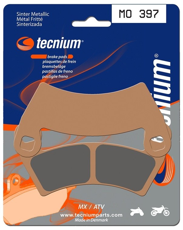 TECNIUM テクニウム MX/ATV 金属ブレーキパッド MO397 ブレーキパッド ブレーキ