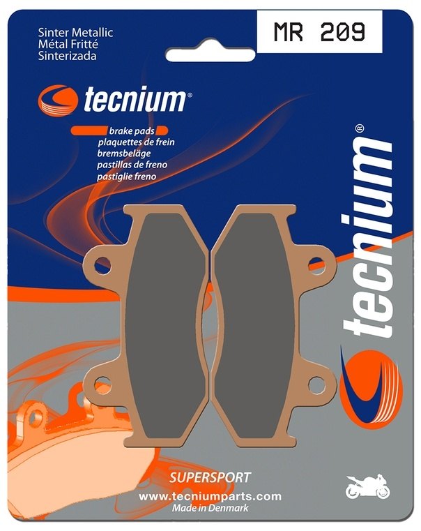 TECNIUM テクニウム ストリートパフォーマンス 金属ブレーキパッド MR209 AN 250 BURGMAN 400 SUZUKI スズキ ブレーキパッド ブレーキ