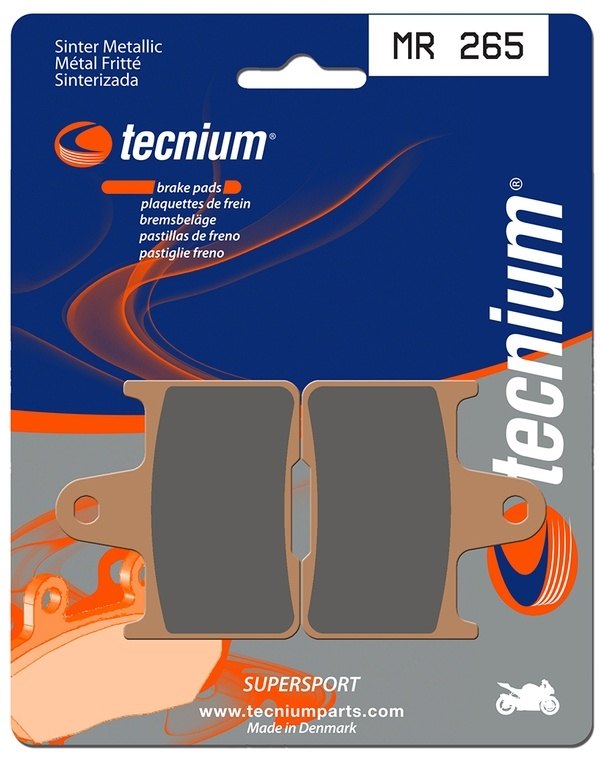 TECNIUM ƥ˥ Street Performance Sintered Metal Brake pads - MR265 GSF 650 BANDIT GSF 650 BANDIT S GSX 1400 GSX-R 1000 GSX-R 600 GSX-R 600 SPECIAL EDITION GSX-R 750 GSX-R1000