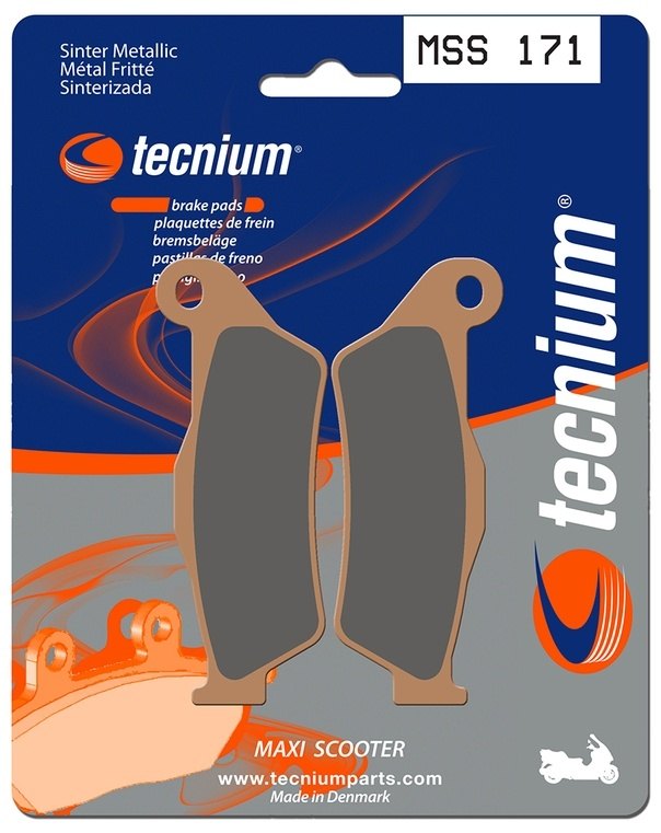 TECNIUM テクニウム スクーター用 金属ブレーキパッド MSS171 VERSITY 300 SRV 850 ABS ATC X9 500 EVOLUTION GP 800 NEXUS KILIBRE YAMAHA ヤマハ APRILIA アプリリア PIAGGIO ピアジオ GILERA ジレラ MBK ブレーキパッド ブレーキ