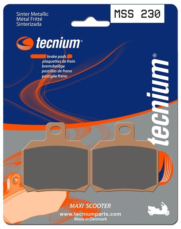 TECNIUM ƥ˥ Maxi Scooter Sintered Metal Brake pads - MSS230 SPIDERMAX 500 GT SPIDERMAX 500 RS BEVERLY 500 CRUISER E3 X9 250 X9 500 X9 500 EVOLUTION X9 500 EVOLUTION ABS NEXUS 500