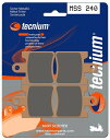 TECNIUM テクニウム Maxi Scooter Sintered Metal Brake pads - MSS240 AN 250 BURGMAN AN 400 BURGMAN AN 400 BURGMAN AN 400 BURGMAN R AN 400 BURGMAN S GTS 250 EFI 4T CBS E3 GTS 250 EFI 4T CBS EVO E3 JOYMAX 300I 4T ABS SPORT E3 JOYMAX 300I 4T CBS E3