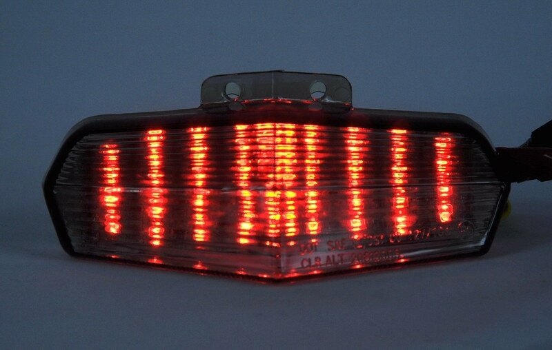 EUROPE IMPORT GOODS ヨーロッパ輸入商品 DUCATI 749／999 LEDテールランプ＆一体型ウインカー 1100 MULTISTRADA S 620 DARK 749 999 ドゥカティ テールランプ 灯火類 電装系