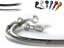 TECNIUM ƥ˥ SPEEDBRAKES Aviation Brake Hose CarbonBlack Banjo GL 650 SILVER WING D2