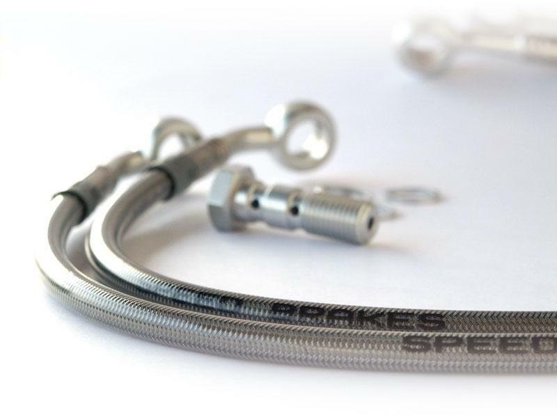 TECNIUM ƥ˥ SPEEDBRAKES Aviation Brake Hose Stainless SteelSilver Banjo GSX 550 EF GSX 550 ES