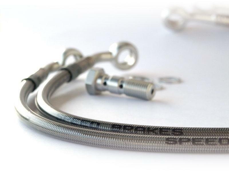 TECNIUM ƥ˥ SPEEDBRAKES Aviation Brake Hose Stainless SteelTitanium Banjo GSX 550 EF GSX 550 ES