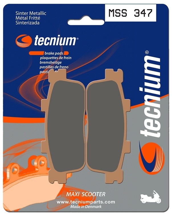 TECNIUM テクニウム スクーター用 金属ブレーキパッド MSS347 CRUISYM 300I 4T E4 GTS 250 EFI CBS E3 EVO 300 ABS JOYMAX SPORT SYM ブレーキパッド ブレーキ