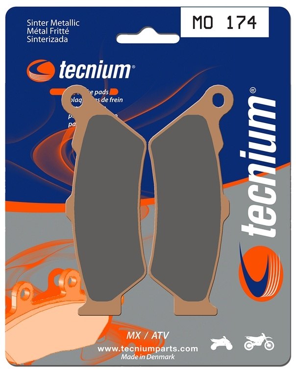 TECNIUM テクニウム MX/ATV 金属ブレーキパッド MO174 450 RALLY FACTORY EDITION KTM ブレーキパッド ブレーキ
