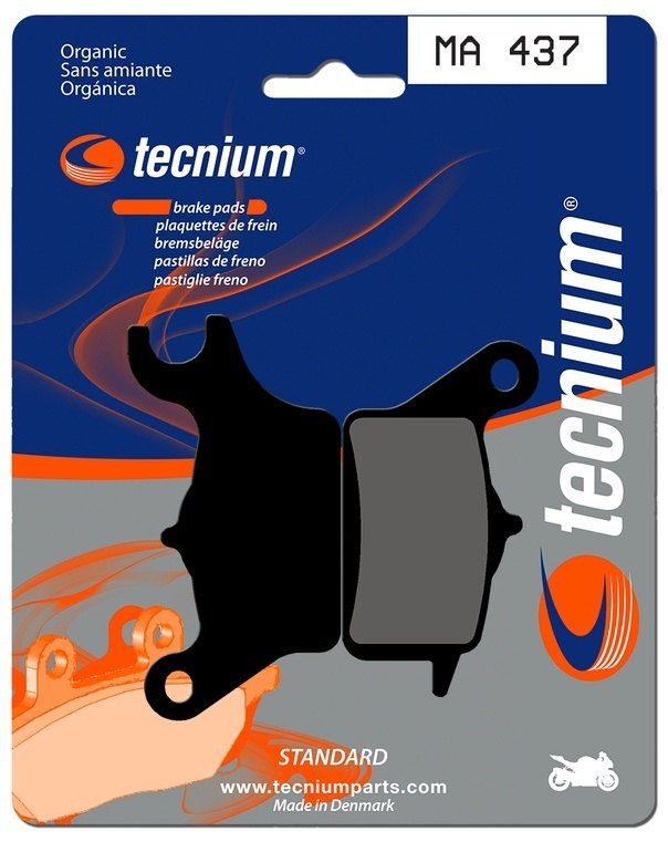 TECNIUM テクニウム オーガニックブレーキパッド 右側 ME437 TRICITY 125 ABS YAMAHA ヤマハ ブレーキパッド ブレーキ