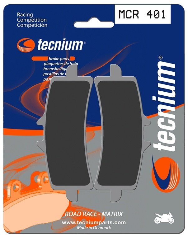 TECNIUM テクニウム レーシング カーボンブレーキパッド MCR401 RSV4 ABS APRC FACTORY SE FW R RF RR F3 675 RC 800 DB7 1099 DB8 HP2 SPORT HP4 DAYTONA APRILIA アプリリア MV AGUSTA アグスタ bimota ビモータ BMW TRIUMPH トライアンフ ブレーキパッド ブレーキ