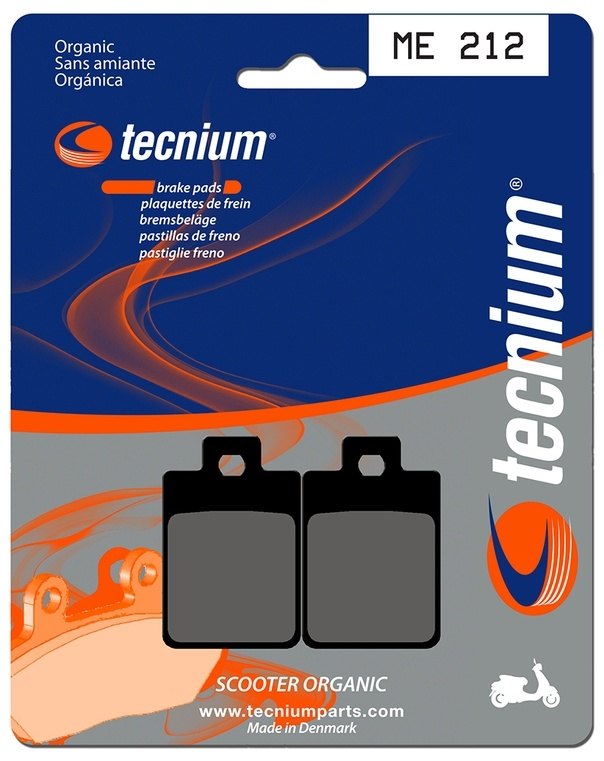 TECNIUM ƥ˥ Scooter Organic Brake pads - ME212 FREE 50 FREE 50 FL NRG 50 NTT 50 SKIPPER 125 2T SKIPPER 125 4T TYPHOON 125 2T TYPHOON 125 2T R TYPHOON 125 2T X TYPHOON 50 TYPHOON 50 E2 EASY MOVING 50