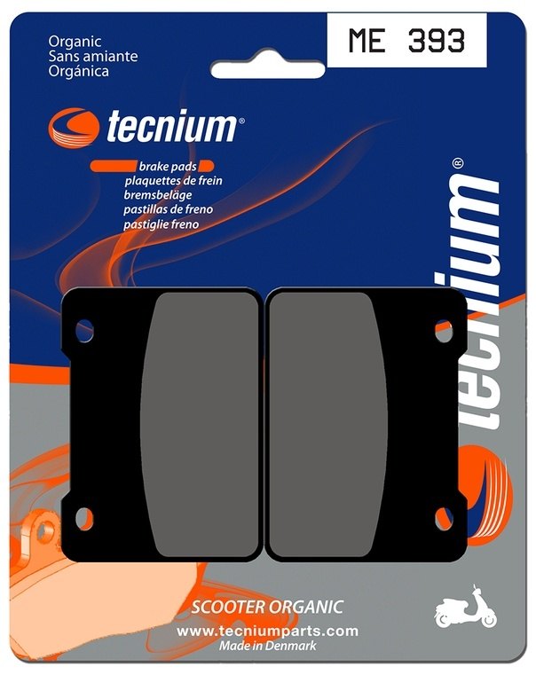 TECNIUM テクニウム スクーター用オーガニックブレーキパッド ME393 WOLF 300I 4T CR ABS E4 SYM ブレーキパッド ブレーキ