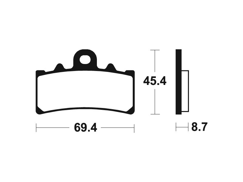 TECNIUM テクニウム Sintered Metal Brake Pads - MTR377 SVARTPILEN 401 VITPILEN 401 C 400 GT ABS C 400 X ABS G 310 GS ABS G 310 R ABS 390 DUKE ABS RC 250 ABS RC 390 ABS RC 390 ADAC CUP RC 390 R