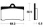 TECNIUM ƥ˥ Sintered Metal Brake Pads - MTR66 SMR 400 SMR 450 SMR 570 SM 125 SM 400 F SMR 530 SMR 530 F SM450 640 SUPERMOTO LC4 640 SUPERMOTO LC4 PRESTIGE 660 SUPERMOTO LC4 SMC 660 SUPERMOTO LC4 SMC FACTORY EDITION SM 250 SM125