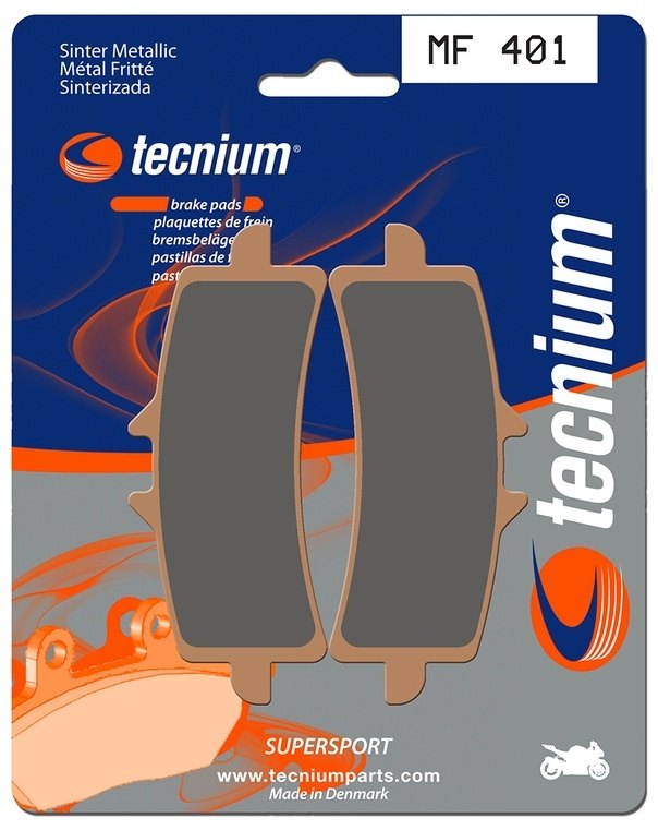 TECNIUM テクニウム ストリートパフォーマンス 金属ブレーキパッド MF401 KAWASAKI カワサキ DUCATI ドゥカティ MV AGUSTA アグスタ TRIUMPH トライアンフ KTM ブレーキパッド ブレーキ