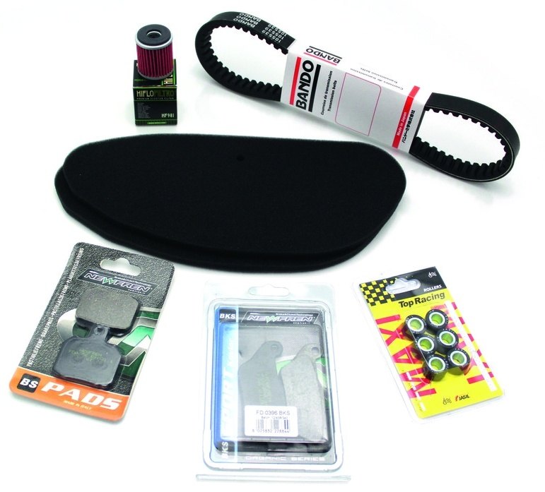 EUROPE IMPORT GOODS ヨーロッパ輸入商品 メンテナンスパック EVOLIS 400 X-MAX R MOMODESIGN MBK YAMAHA ヤマハ ブレーキパッド ブレーキ