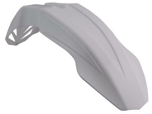 RACETECH �졼���ƥå� SuperMotard Front Fender White �ե���ȥե������ �ե��������Ϣ ����