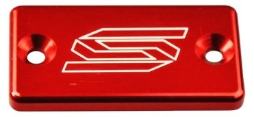 Scar Racing スカーレーシング Front Master Cylinder Cover Red WR 125 Z 250 F 400 426 450 YZ 65 85 LW BIG WHEELS 19/16 DR-Z E S SM RM STD 17/14 RM-Z RMX KLX R KX 100 YAMAHA ヤマハ SUZUKI スズキ KAWASAKI カワサキ ブレーキ