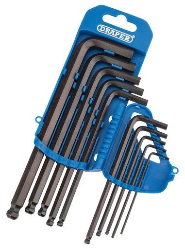DRAPER ドラッパー 六角ロングスパナ 10点入り トルクスレンチ ハンドツール