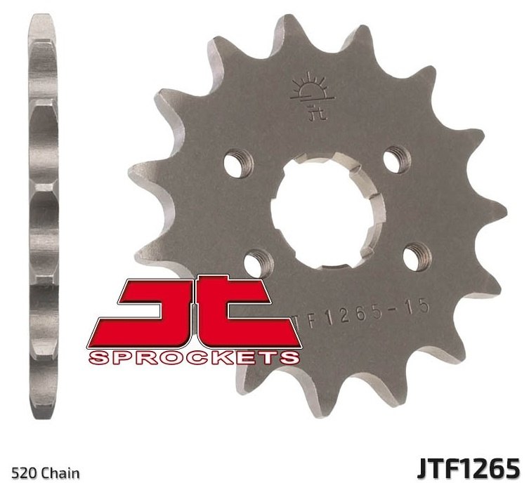 JT SPROCKETS JTץå Steel Standard Front Sprocket 1265 - 520 XL 250 K XL 250 S