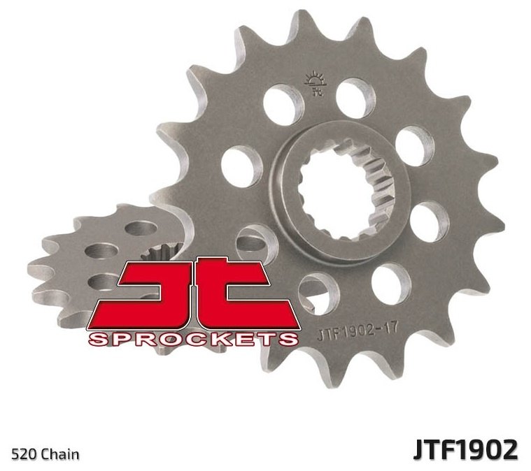 JT SPROCKETS JTスプロケット スチール製フロントスプロケット スタンダード 1902 - 520 CFMOTO GASGAS ガスガス HUSQVARNA ハスクバーナ KTM ドライブスプロケット・フロントスプロケット 駆動系