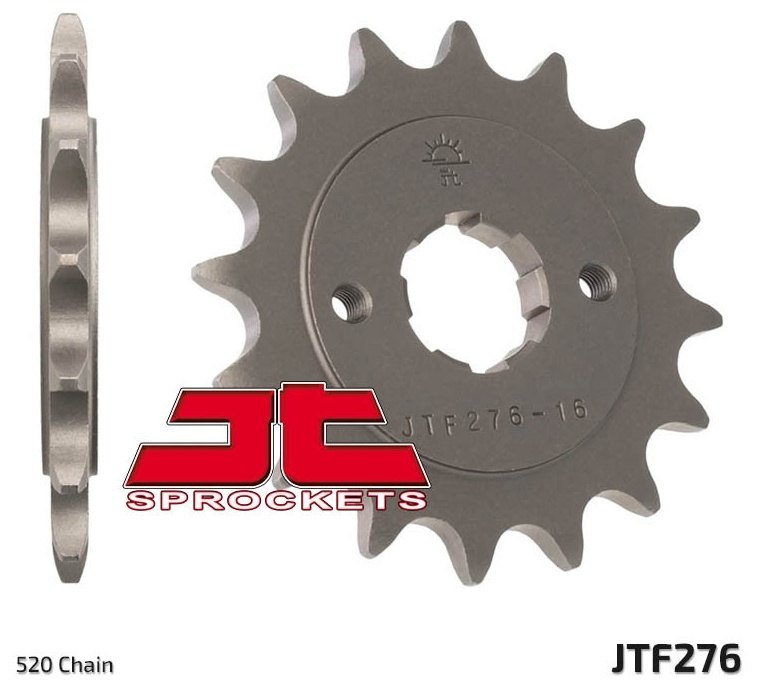 JT SPROCKETS JTスプロケット スチール製フロントスプロケット スタンダード 276-520 CB400 NB、NC、ND CM400 T-B、C、D Chopper HONDA ホンダ ドライブスプロケット・フロントスプロケット 駆動系
