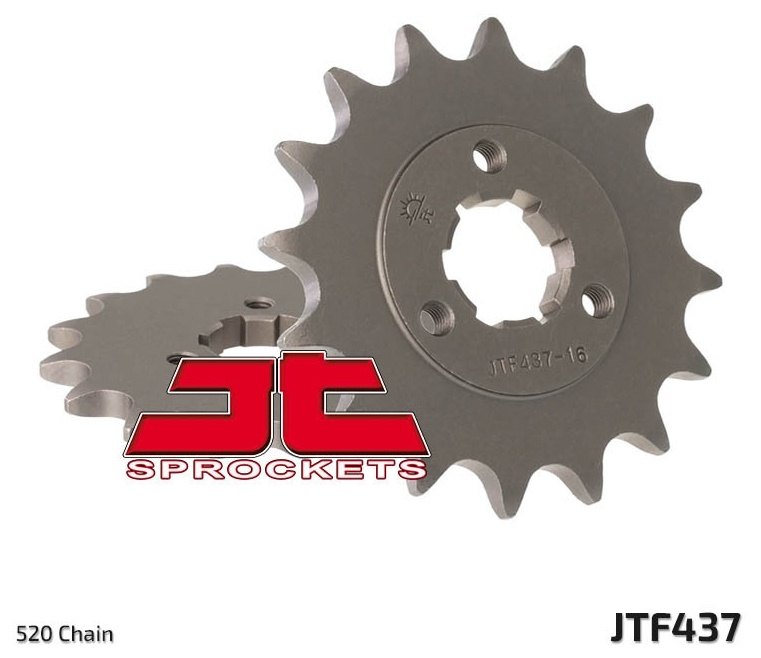 JT SPROCKETS JTスプロケット Steel Standard Front Sprocket 437 - 520 DR 600 S DR 650 R DAKAR DR 650 RS DR 650 SE