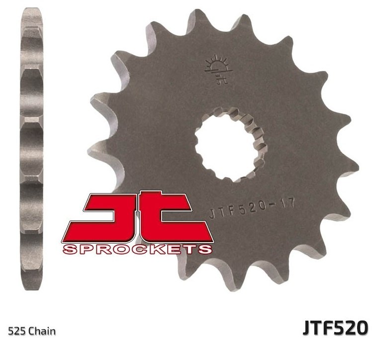 JT SPROCKETS JTスプロケット スチール製フロントスプロケット スタンダード 520-525 CAGIVA カジバ HYOSUNG ヒョースン KAWASAKI カワサキ SUZUKI スズキ TRIUMPH トライアンフ ドライブスプロケット・フロントスプロケット 駆動系