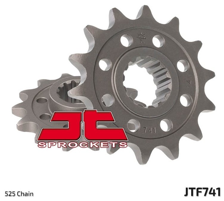 JT SPROCKETS JTスプロケット スチール製フロントスプロケット スタンダード 741-525 DUCATI ドゥカティ ドライブスプロケット・フロントスプロケット 駆動系