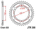 JT SPROCKETS JTスプロケット スチール製リアスプロケット スタンダード 300-525 XL600 VH、VJ Transalp V-J、K、L ...