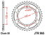 JT SPROCKETS JTץå Steel Standard Rear Sprocket 865 - 530 FZ 750 GENESIS FZR 500 FZR 600 GENESIS FZR 600 GENESIS R FZR 750 FZX 750