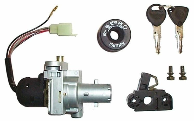 V PARTS ブイパーツ イグニッションスイッチ NEO’S 50 -01 OVETTO ’01 2T YAMAHA ヤマハ MBK キーシリンダー・鍵 スイッチ・ハーネス関係 電装系